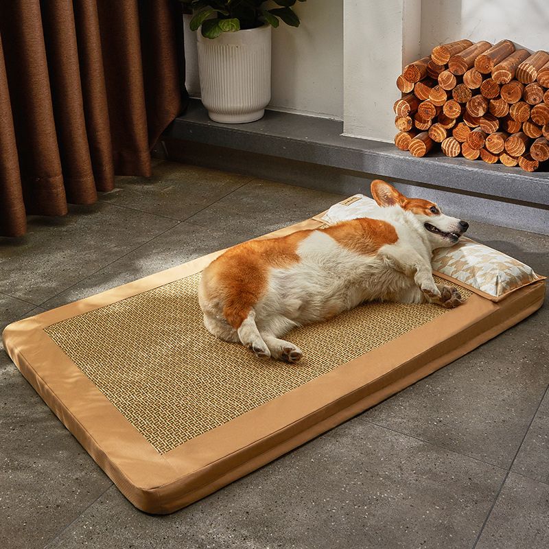 Pet Cooling Sleeping Bed with Pillow