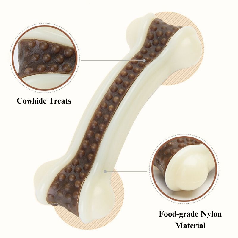 Beef Flavor Dog Teething Chew Toy