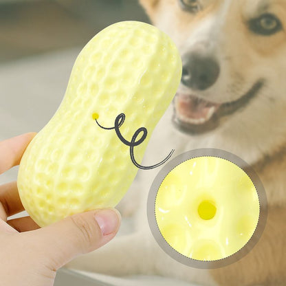 Squeaky Milk Scented Peanut Chew Toy