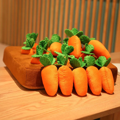 12 Carrots Enrichment Dog Puzzle Toy