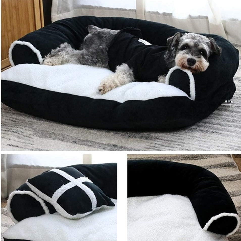 Large Soft Warm Dog Sofa Bed