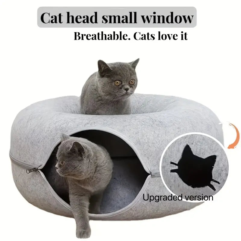 Peekaboo Cat Cave Cat Tunnel Bed