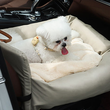 Soft Dog Car Seat Bed