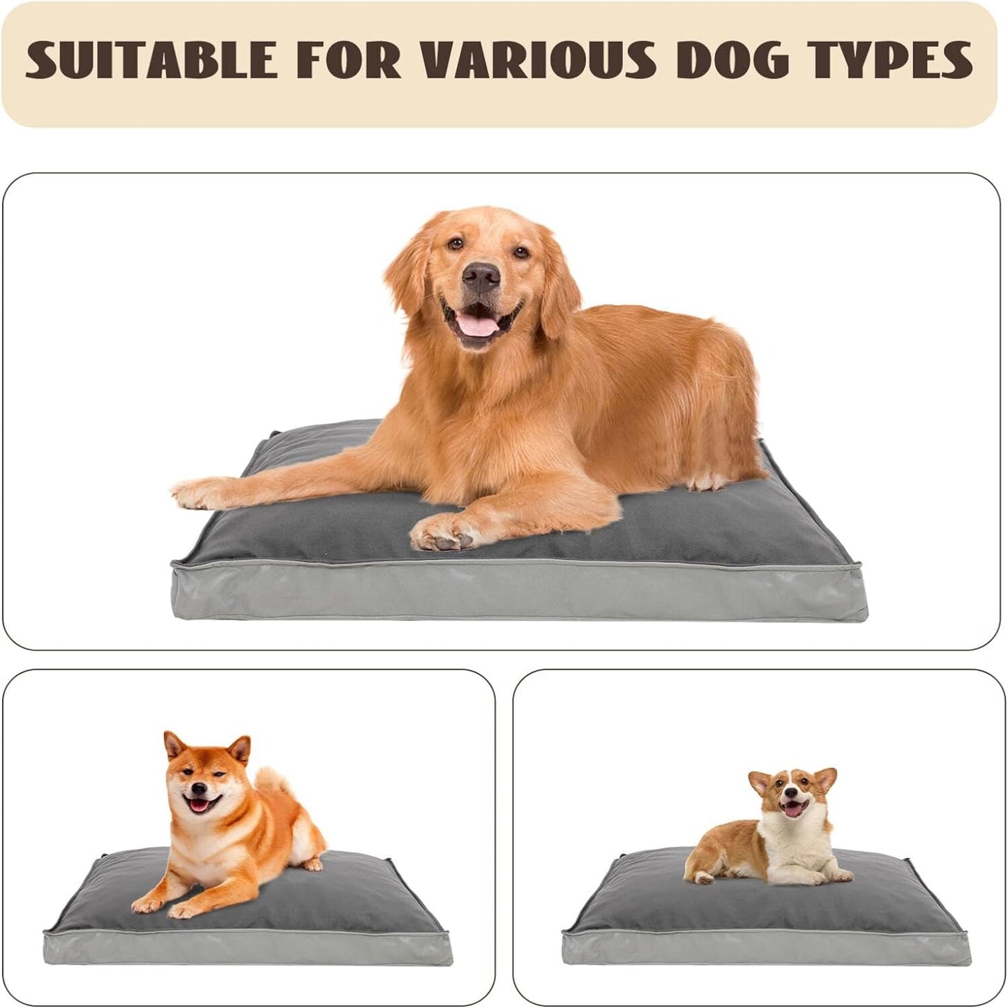 Orthopedic Waterproof Dog Bed