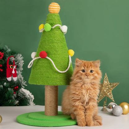 Xmas Cat Scratcher Tree