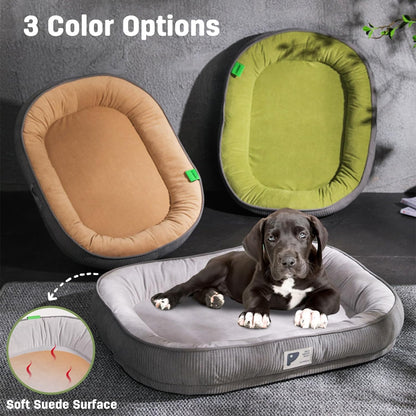 All-Season Plush Comfort Donut Dog Bed