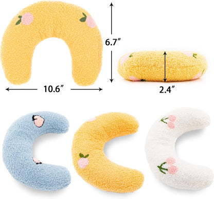 U Shaped Half Donut Head Neck Pillow