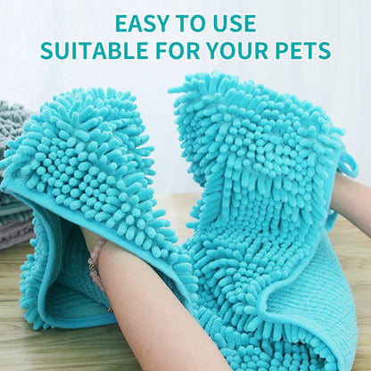 Chenille Pet Absorbent Towel