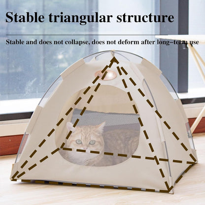 Cute Canvas Outdoor and Indoor Pet Tent