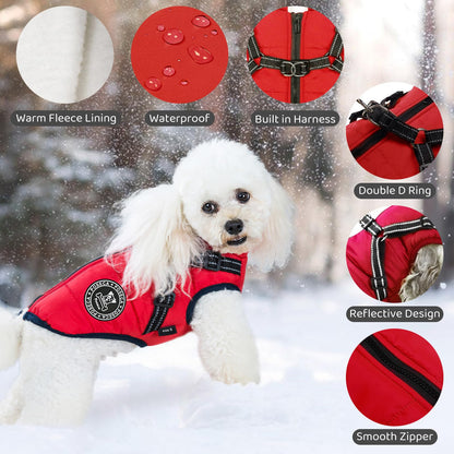 Winter Warm Waterproof Dog Costume