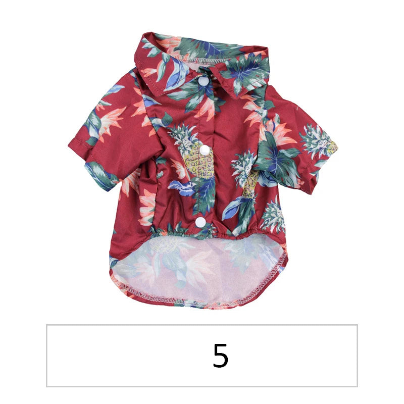 Beach Resort Style Pet Shirt