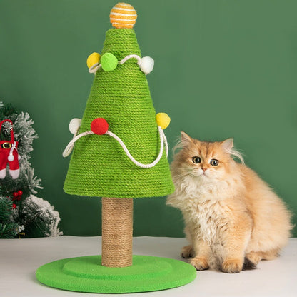 Xmas Cat Scratcher Tree