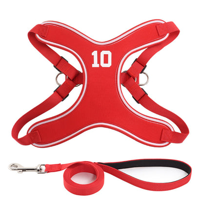 Classic Basketball Style Dog Harness