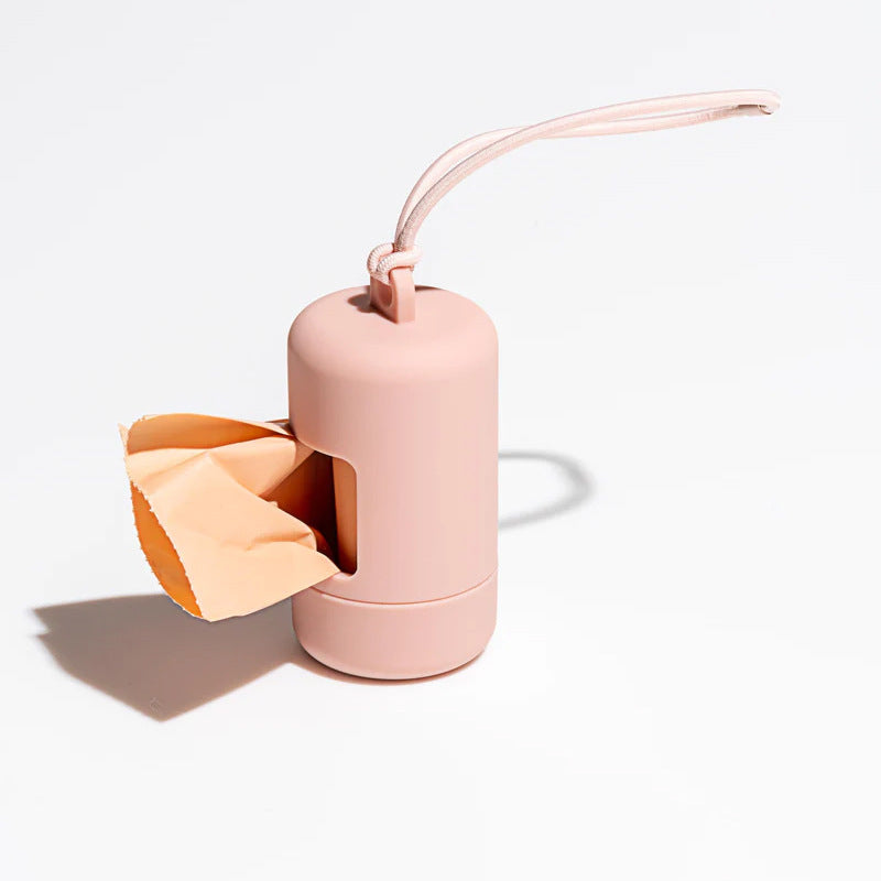 Macaron-Colored Dog Poop Bag Dispenser