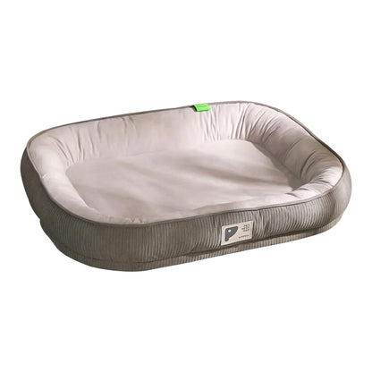 All-Season Plush Comfort Donut Dog Bed