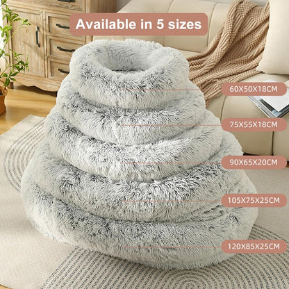 Plush Winter Warm Dog Kennel