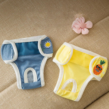 3 Pack Pet Soft Washable Female Diapers