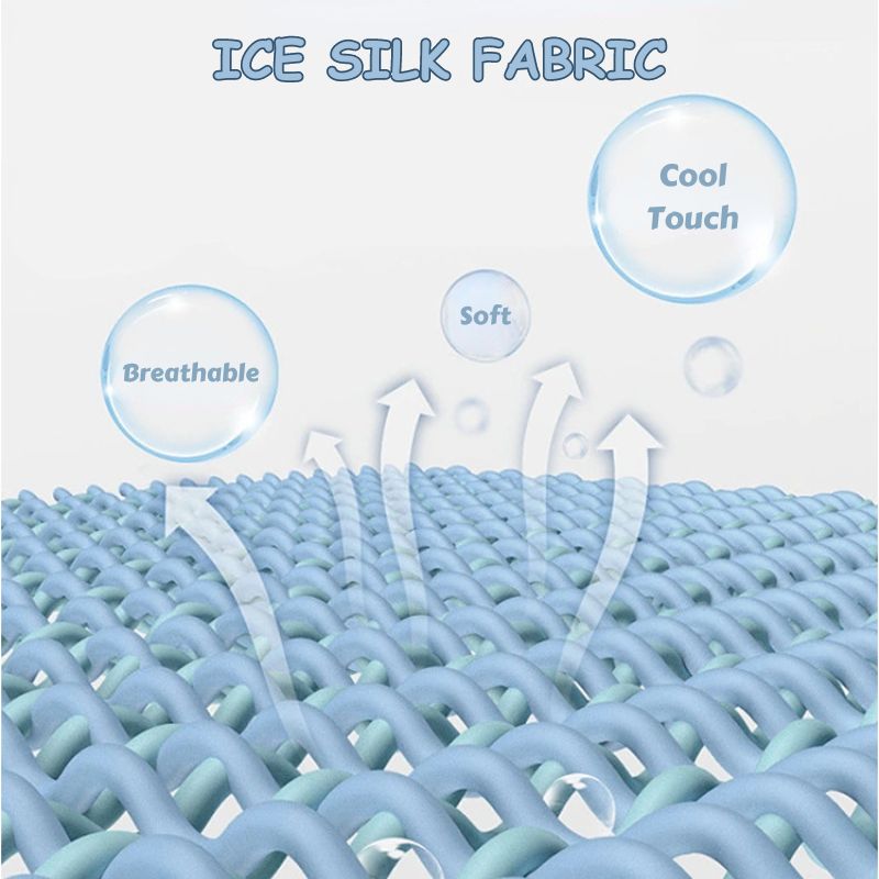 Pet Ice Silk Cooling Mat for Summer