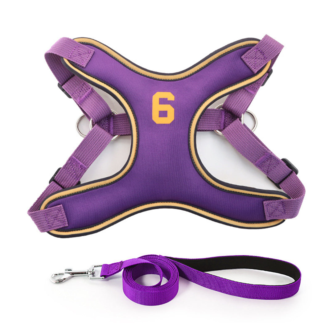 Classic Basketball Style Dog Harness