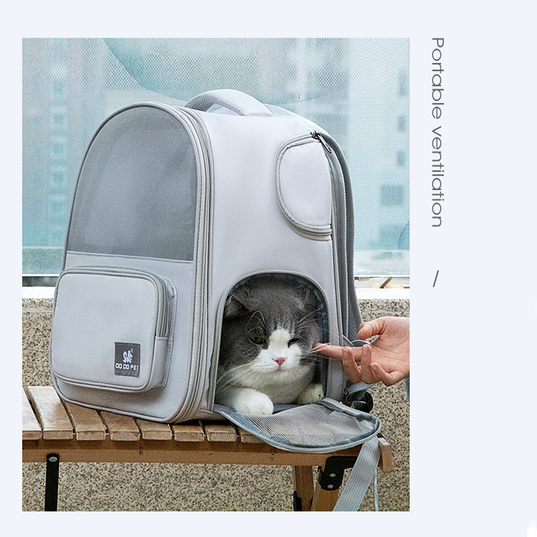 Expandable Ventilation Pet Backpack Carrier