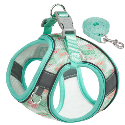 Summer Breathable Harness Set