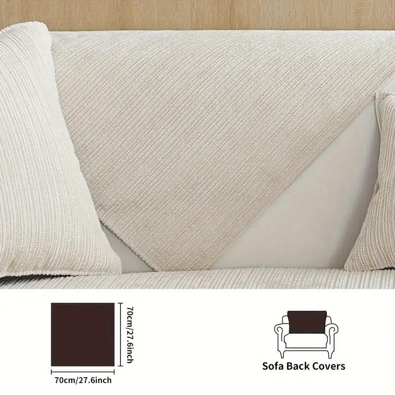 Chenille Non-slip Couch Cover