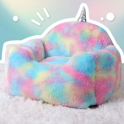 Colorful Unicorn Pet Bed