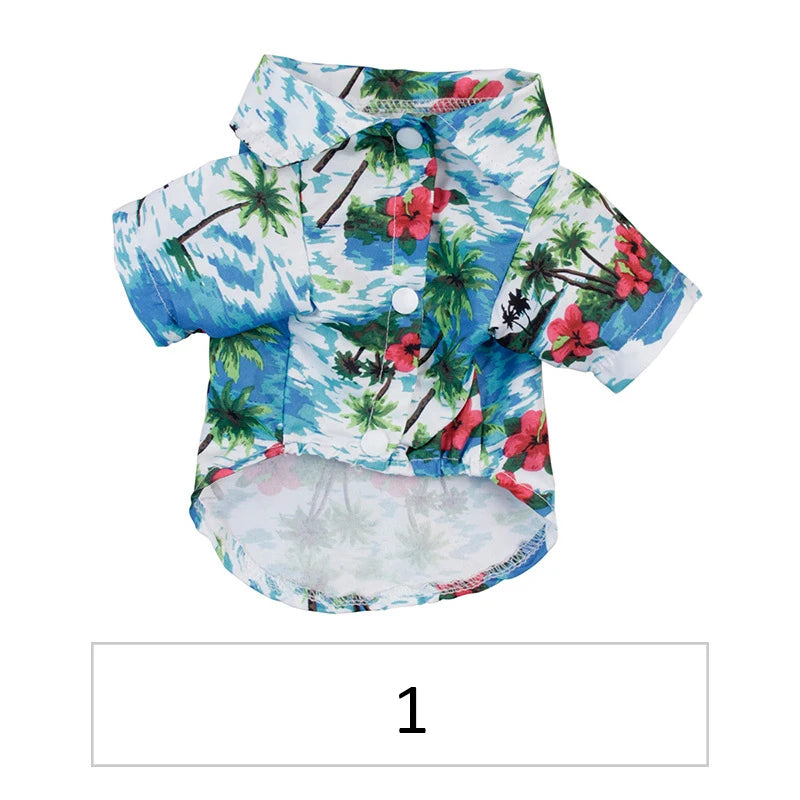 Beach Resort Style Pet Shirt