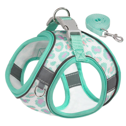 Summer Breathable Harness Set