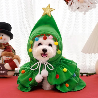 Christmas Pet Cute Cape