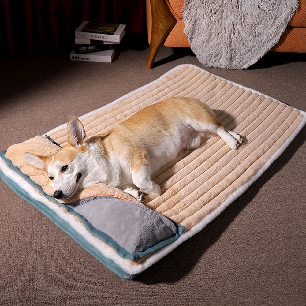 Super Soft Multi-layer Flannel Pet Mat