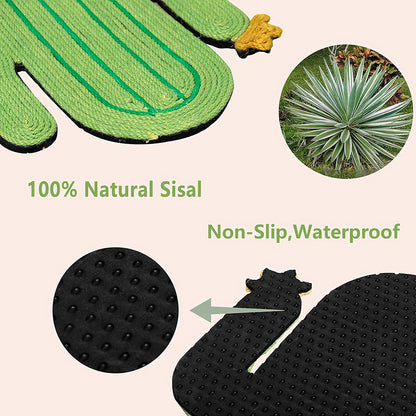 Cartoon Sisal Mat Cat Scratching Pad