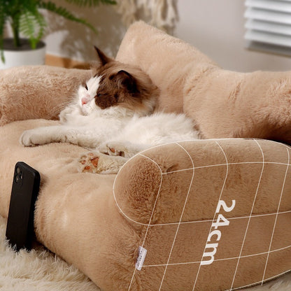 Warm Non Slip Cat Sofa Bed