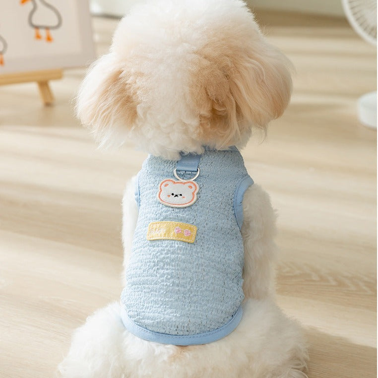 3Pack Cute Bear Summer Breathable Dog T-Shirt