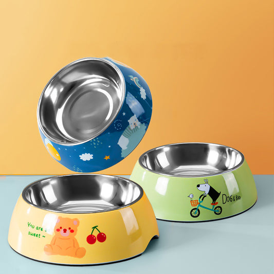 Large Capacity Stainless Steel Dog Bowl