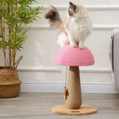 Sisal Mushroom Shape Cat Scratching Post