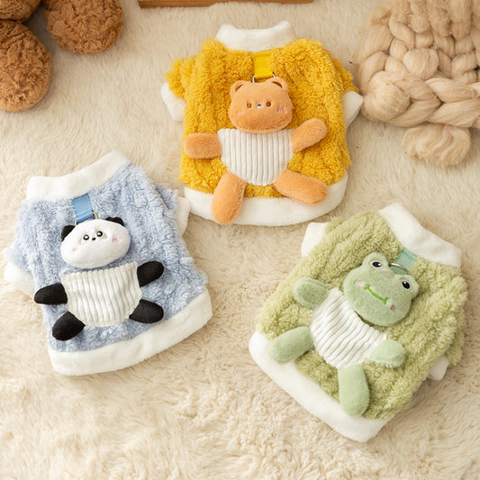 Cute Three-dimensional Animal Pet Clothes