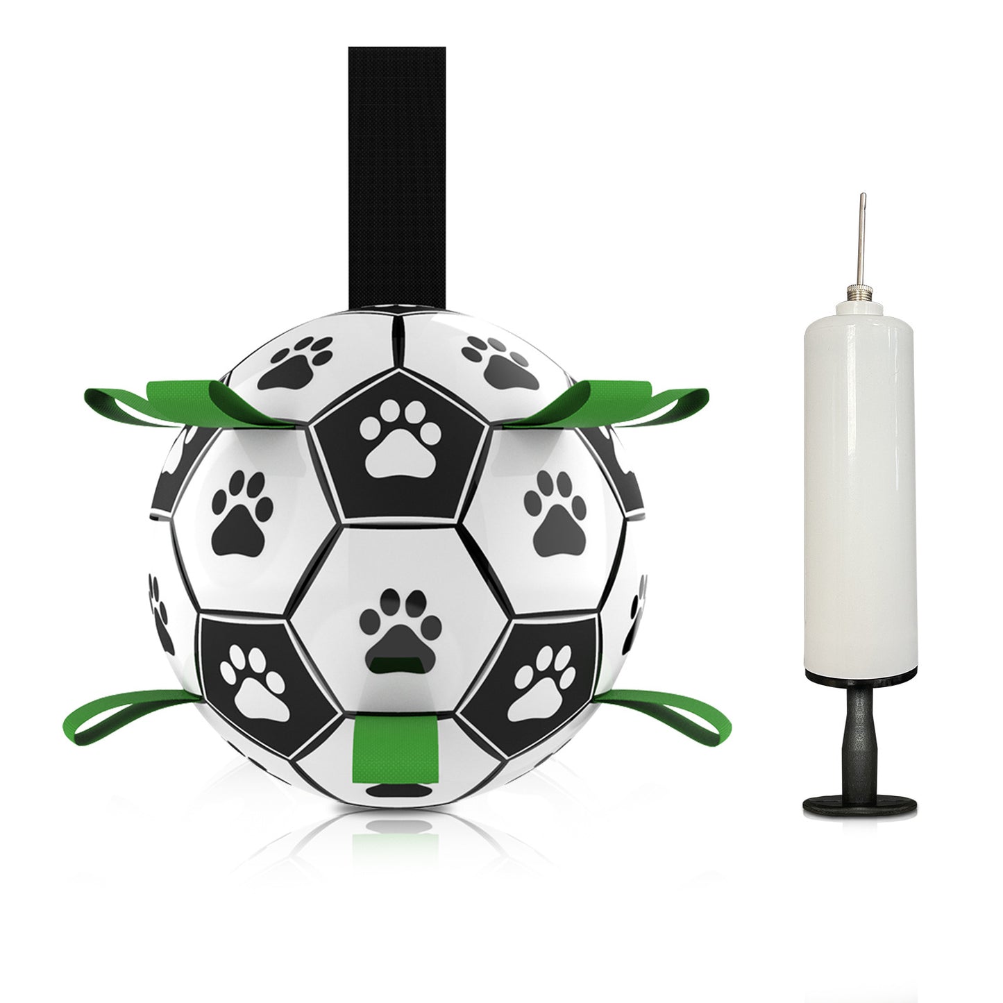 Dog Soccer Ball Toys with Straps