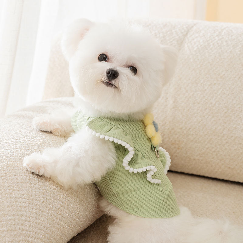 Cute Flower Pet Vest