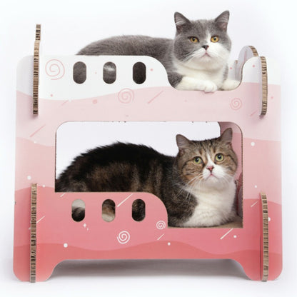 Cat Scratcher Bunk Bed Toy