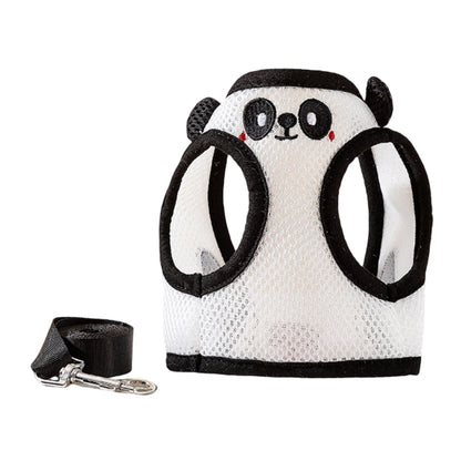 Cute Panda Breathable Harness