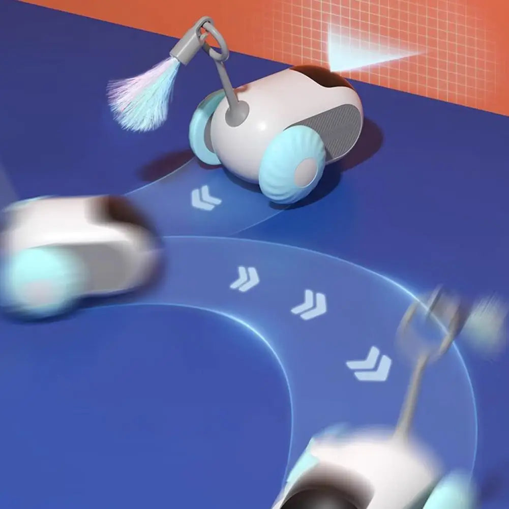 Toy Car with Mouse Teaser
