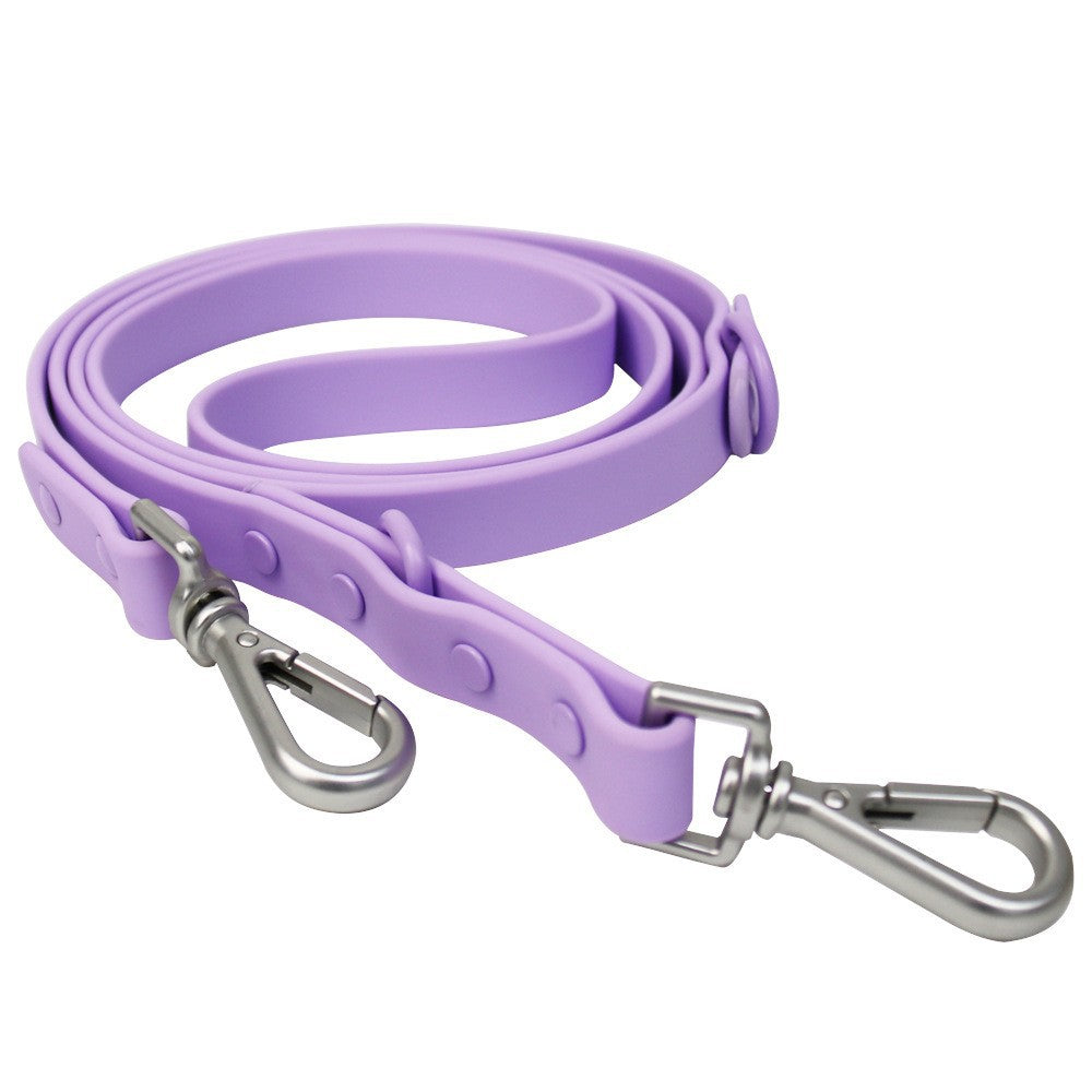 Adjustable PVC Macaron-Colored Leash