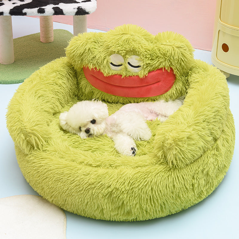 Cute Monster  Dog and Cat Bed