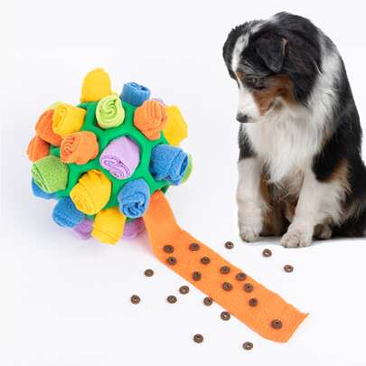 Educational Sniff and Snack Puzzle Ball for Pets