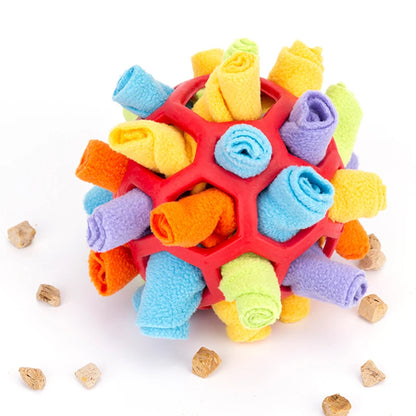 Educational Sniff and Snack Puzzle Ball for Pets