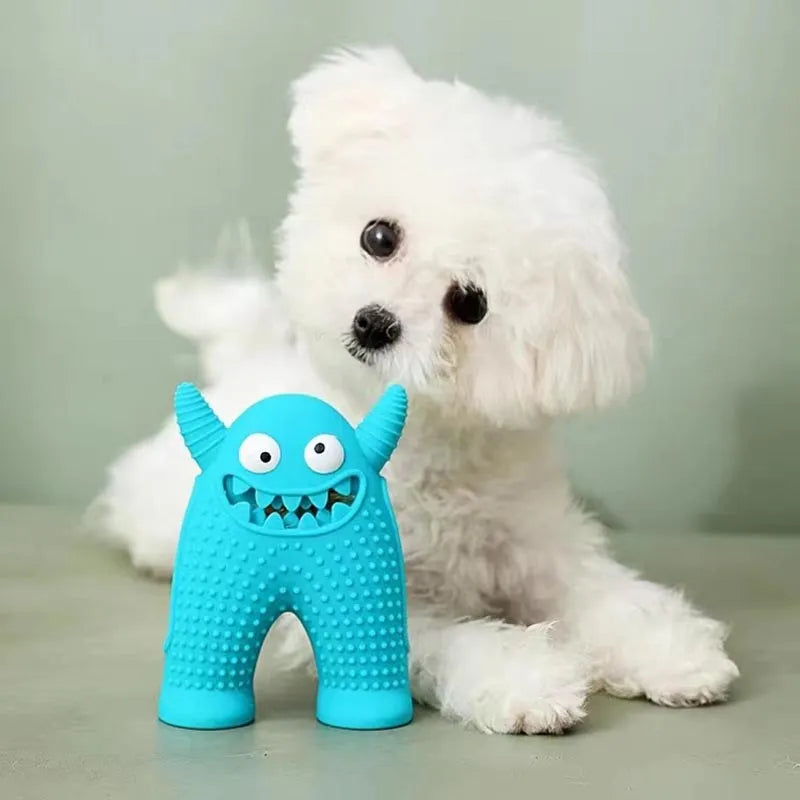 Cute Little Monster Dog Tooth Cleaning Toy