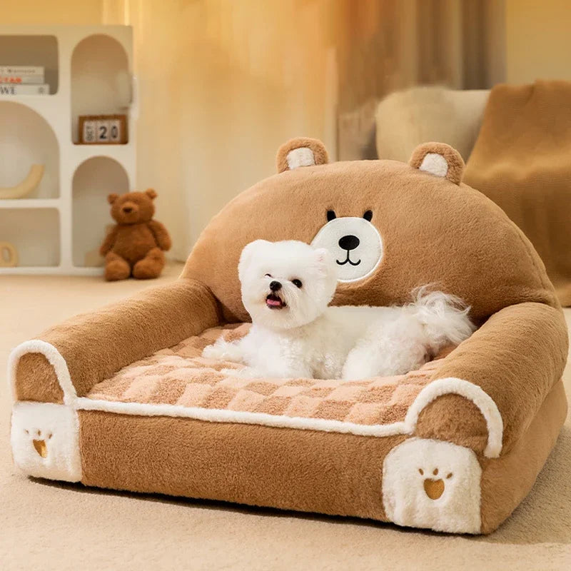 Comfy Calming Pet Sofa Bed