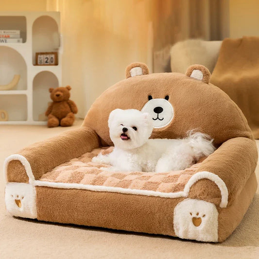 Comfy Calming Pet Sofa Bed