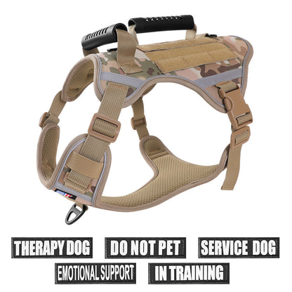 Tactical No Pull Dog Harness Vest